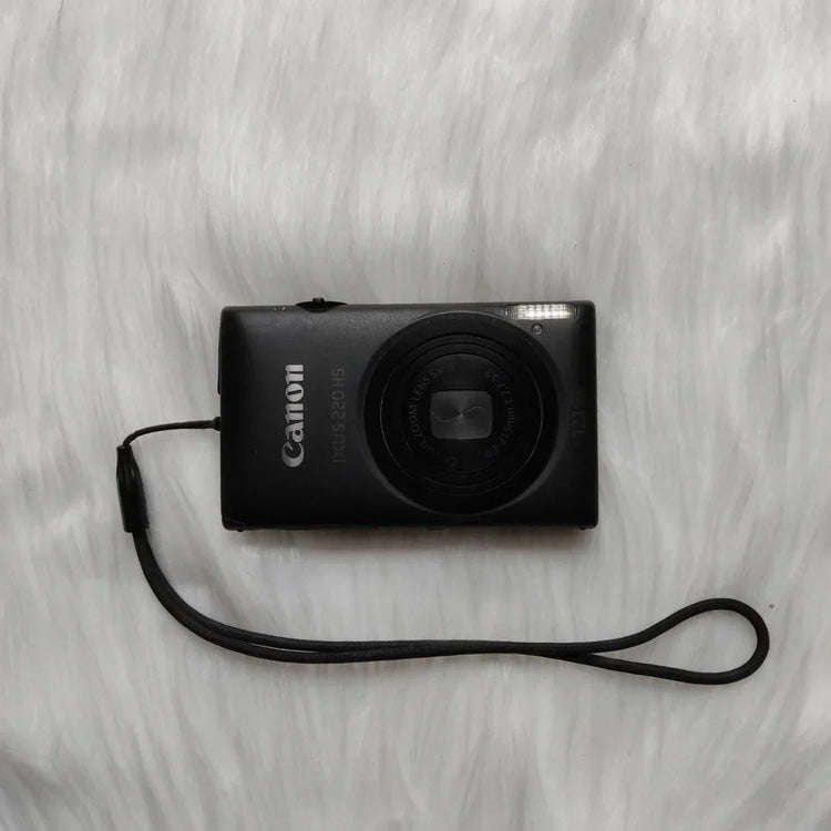Canon IXUS 220 HS / ELPH 300 HS Digital Camera - Boxed & Black